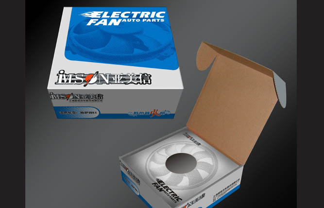 汽車(chē)配件風(fēng)扇包裝設(shè)計(jì)